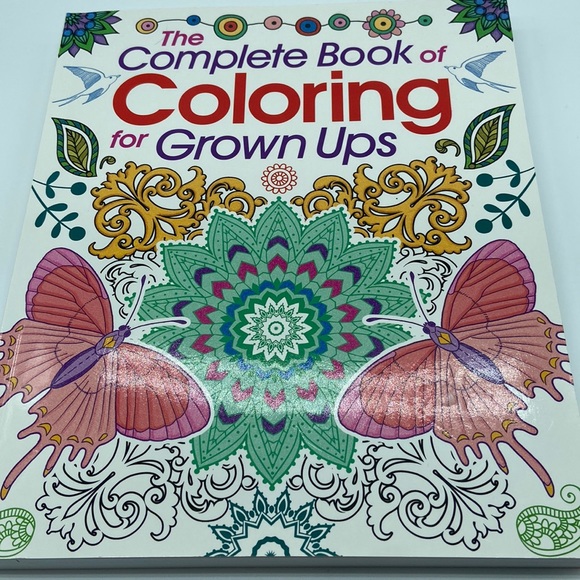 The Complete Book of Coloring For Grown Ups - Picture 1 of 6